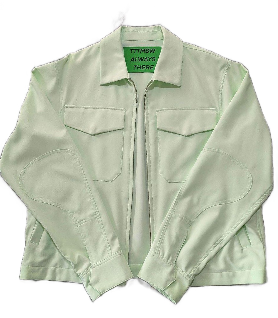 TTT_MSW Work Jacket ミントグリーン 短丈 TTT_MSW（ティーモダンストリートウェア）の古着・中古アイテム685点